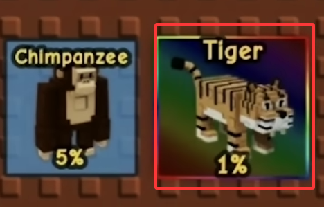 tiger hatch chance